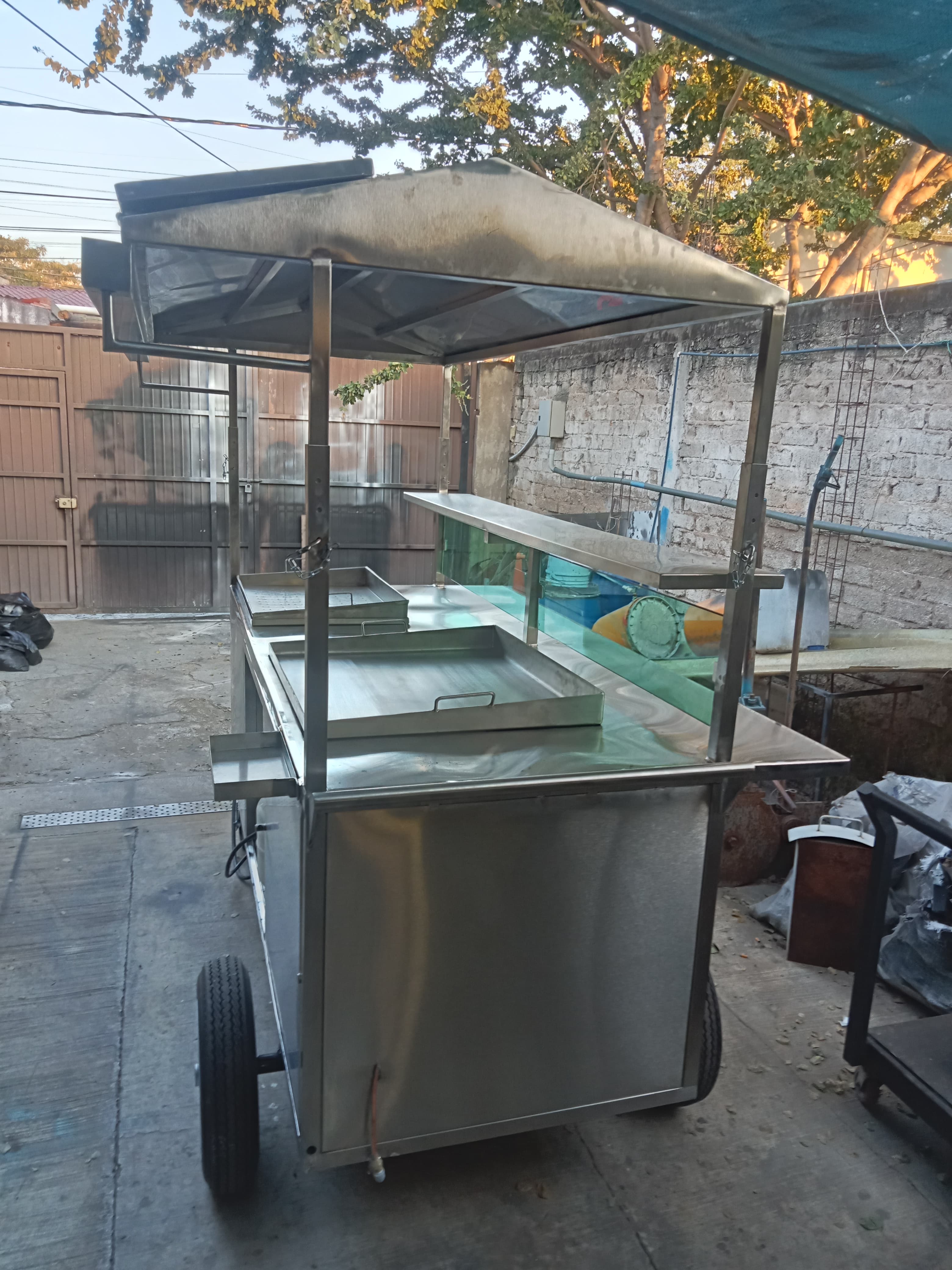 Barra higienica comercial en acero inoxidable