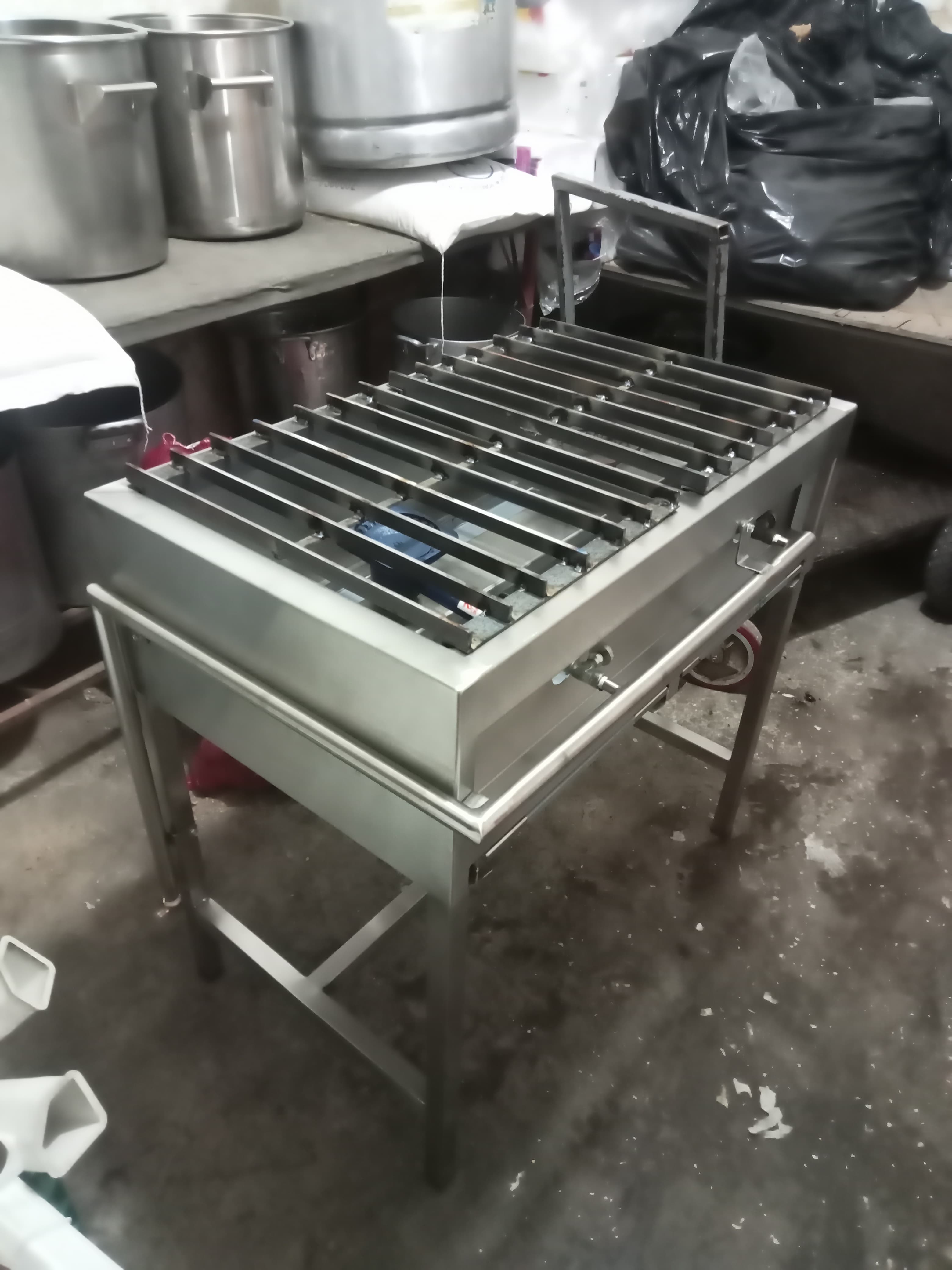 Mesa de trabajo de acero inoxidable